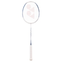 Yonex Badmintonschläger Nanoflare 001 Clear (grifflastig, flexibel) weiss - besaitet -